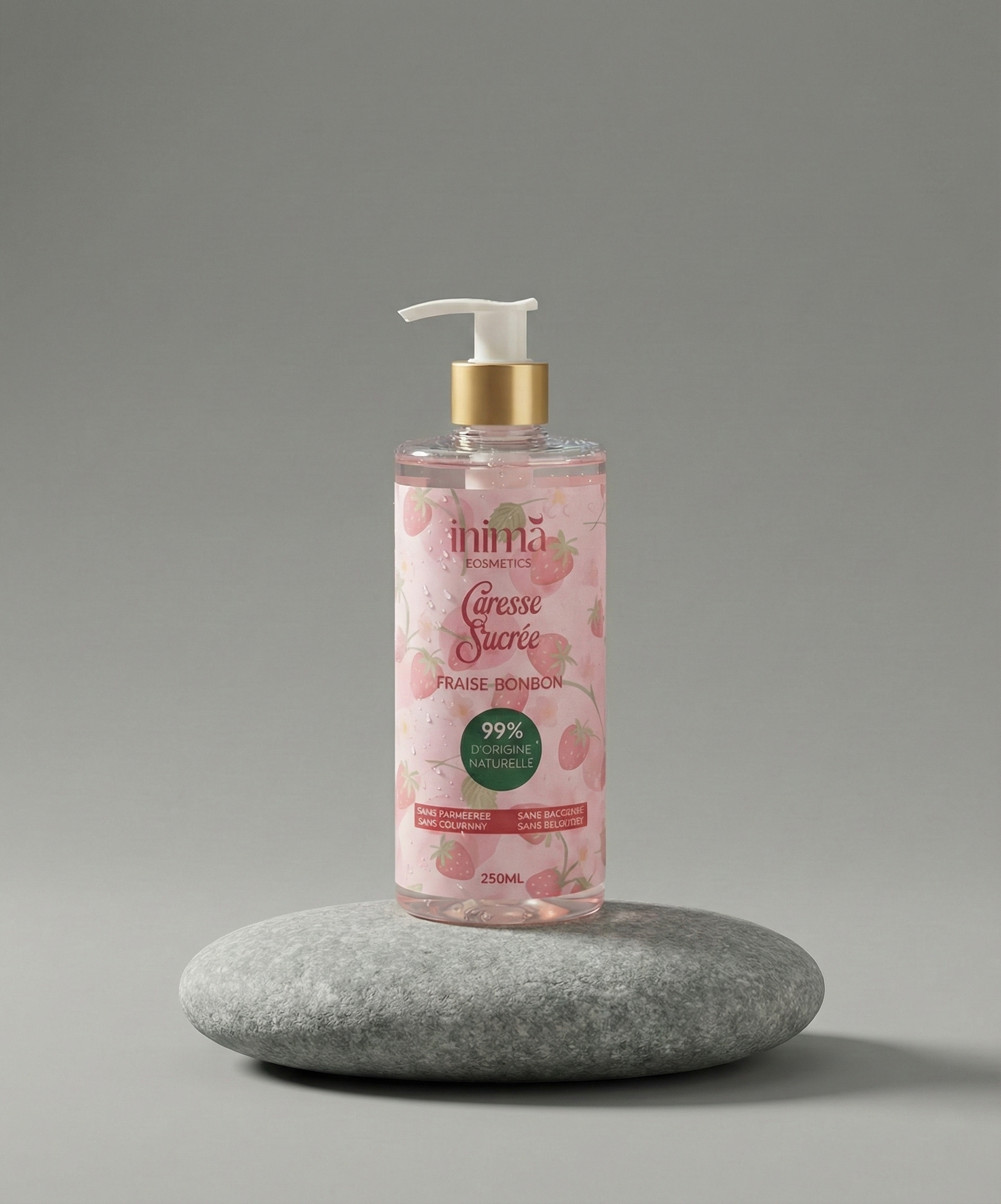 Gel Douche Bio Fraise-Bonbon - 250ml